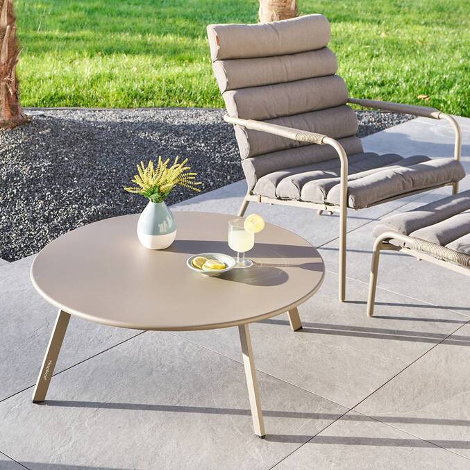 Table d'appoint de jardin ronde SAONA Café