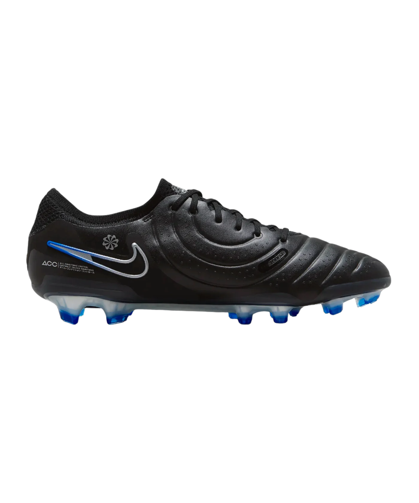 Nike Tiempo Legend X Elite FG Shadow Schwarz Silber Blau F040