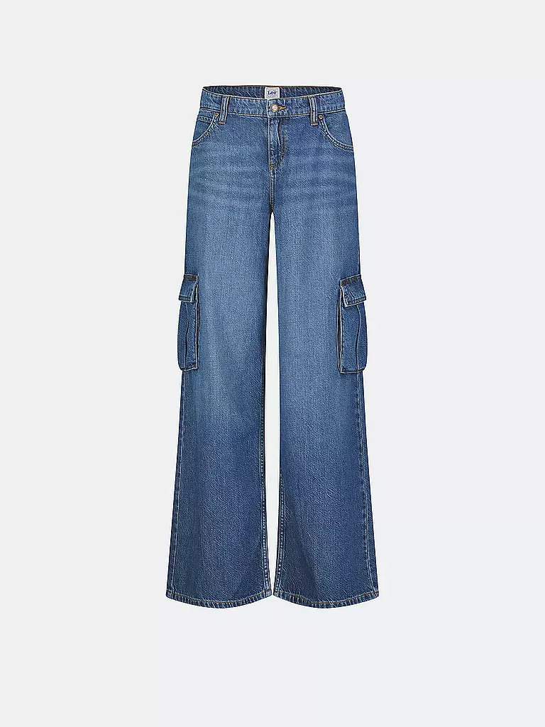 LEE Jeans Wide Leg  blau