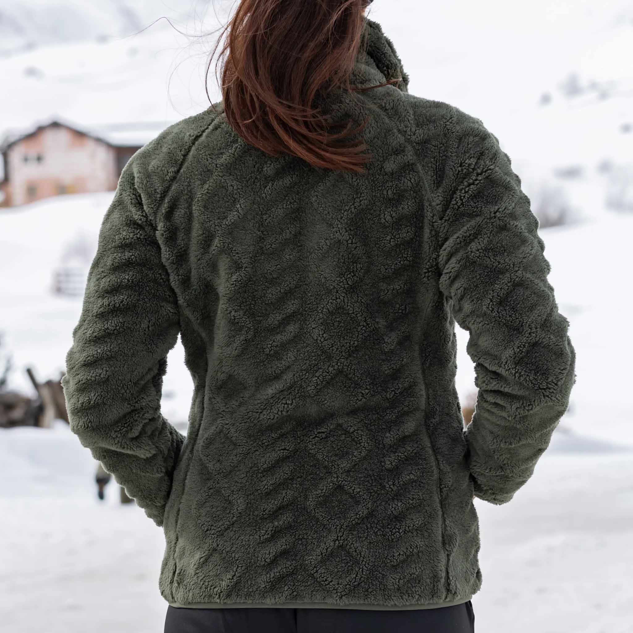 Frauen Jacke Fleece Rosemary Thyme