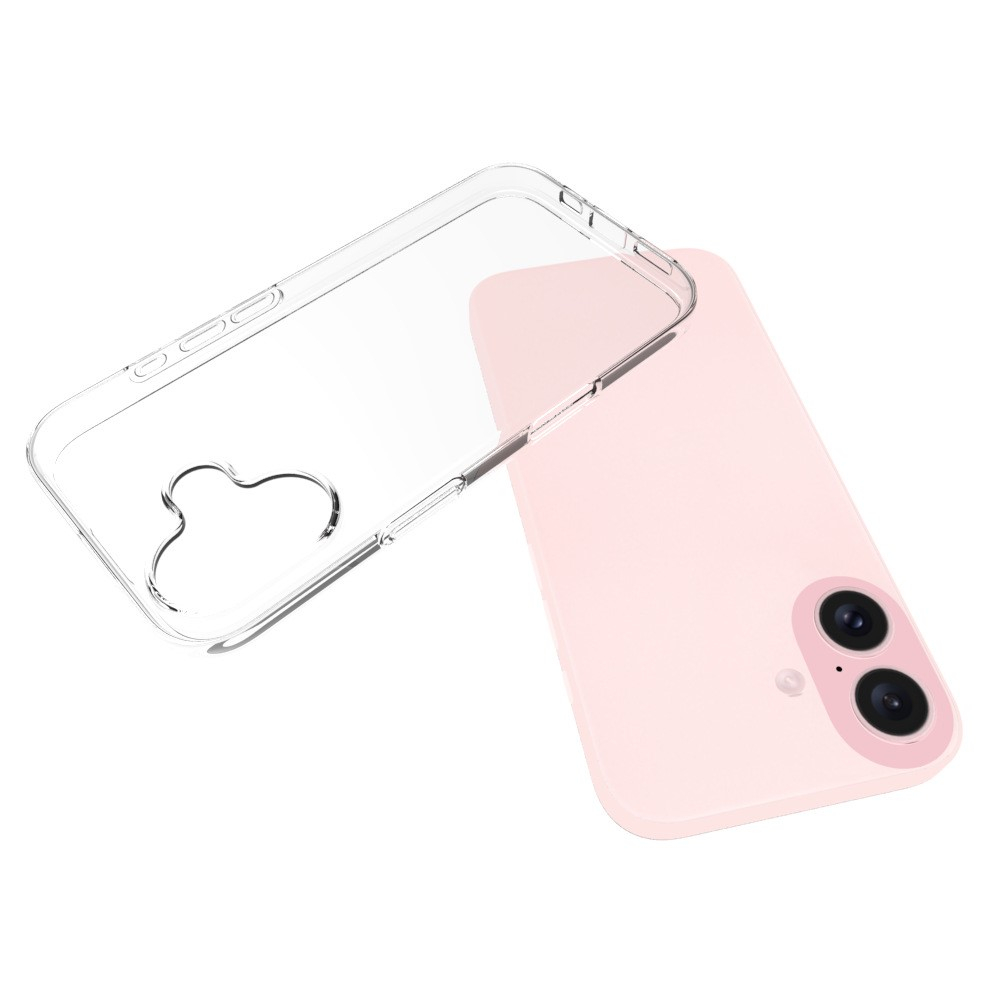 iPhone 17 Gummi Case Schutzhülle - Transparent