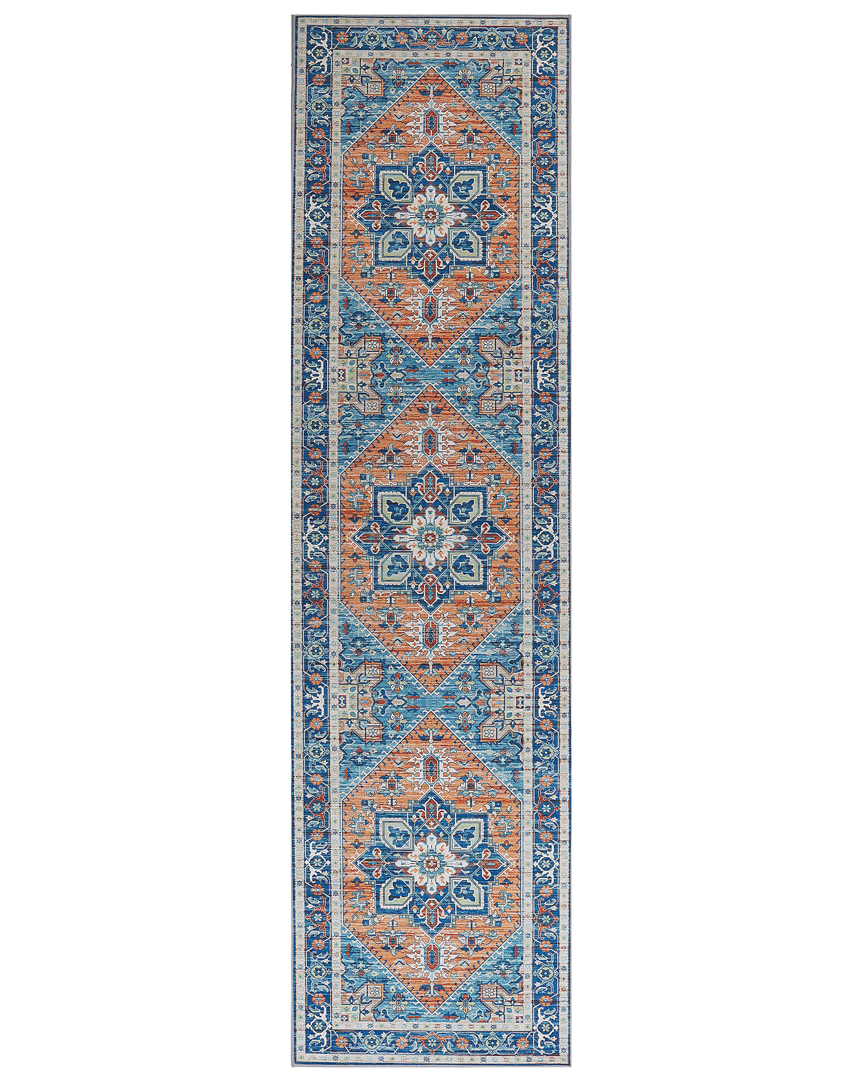 Vloerkleed RITAPURAM Meerkleurig 80 x 300 cm