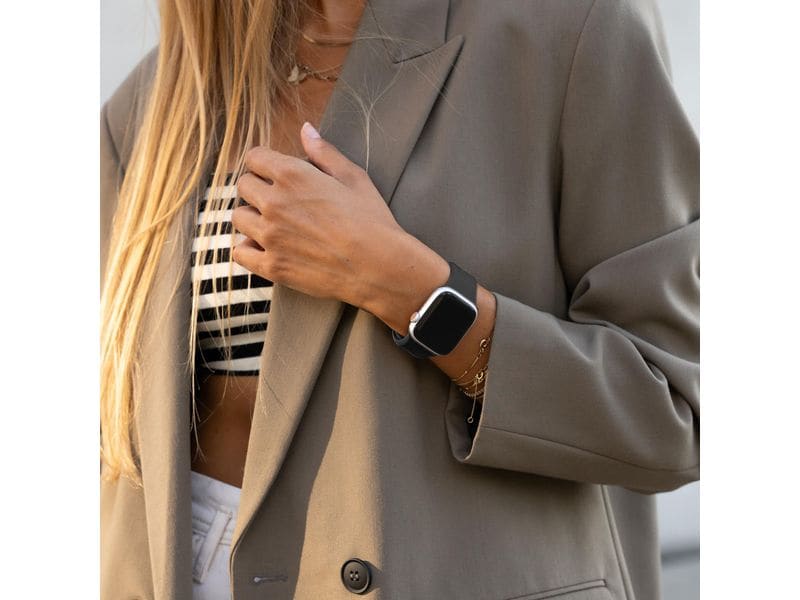 Vonmählen Classic Band 2 Apple Watch 42/44/45/49 Black Armband für Apple Watch 42/44/45/49 mm