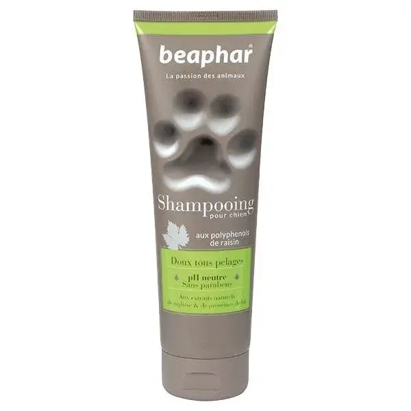 Shampoo Suave Premium Beaphar para Cães de Todos os Tipos de Pelagem 250ml