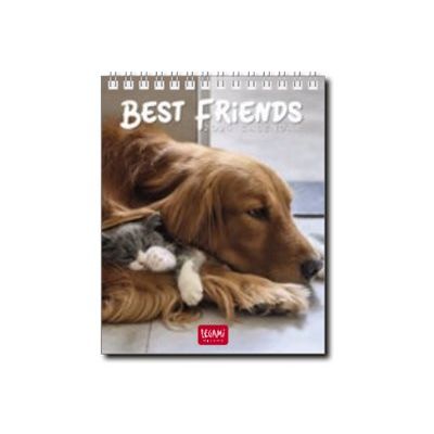 Legami Photo Collection - Calendrier 2024 - 12 x 14,5 cm - meilleurs amis