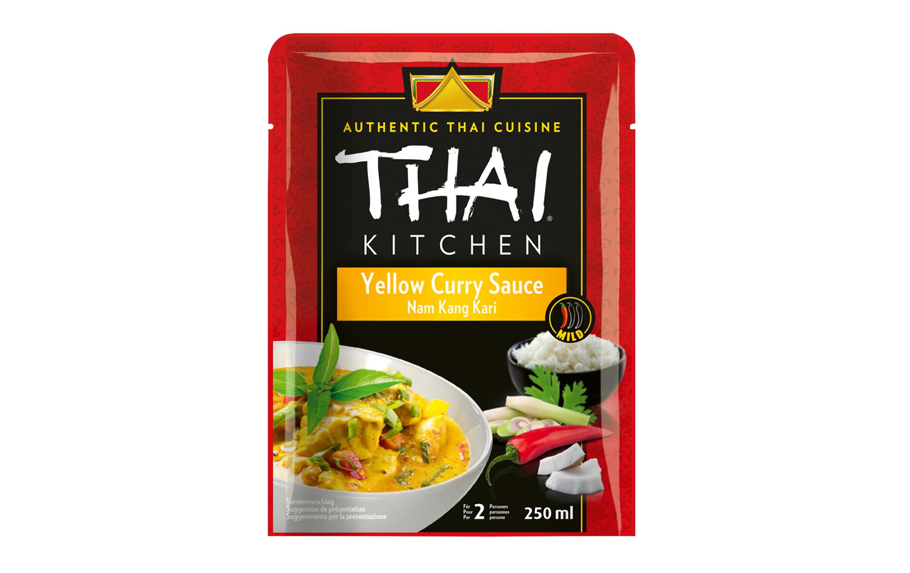 Yellow Curry Sauce 250 mlGelbe Curry Fertigsauce
