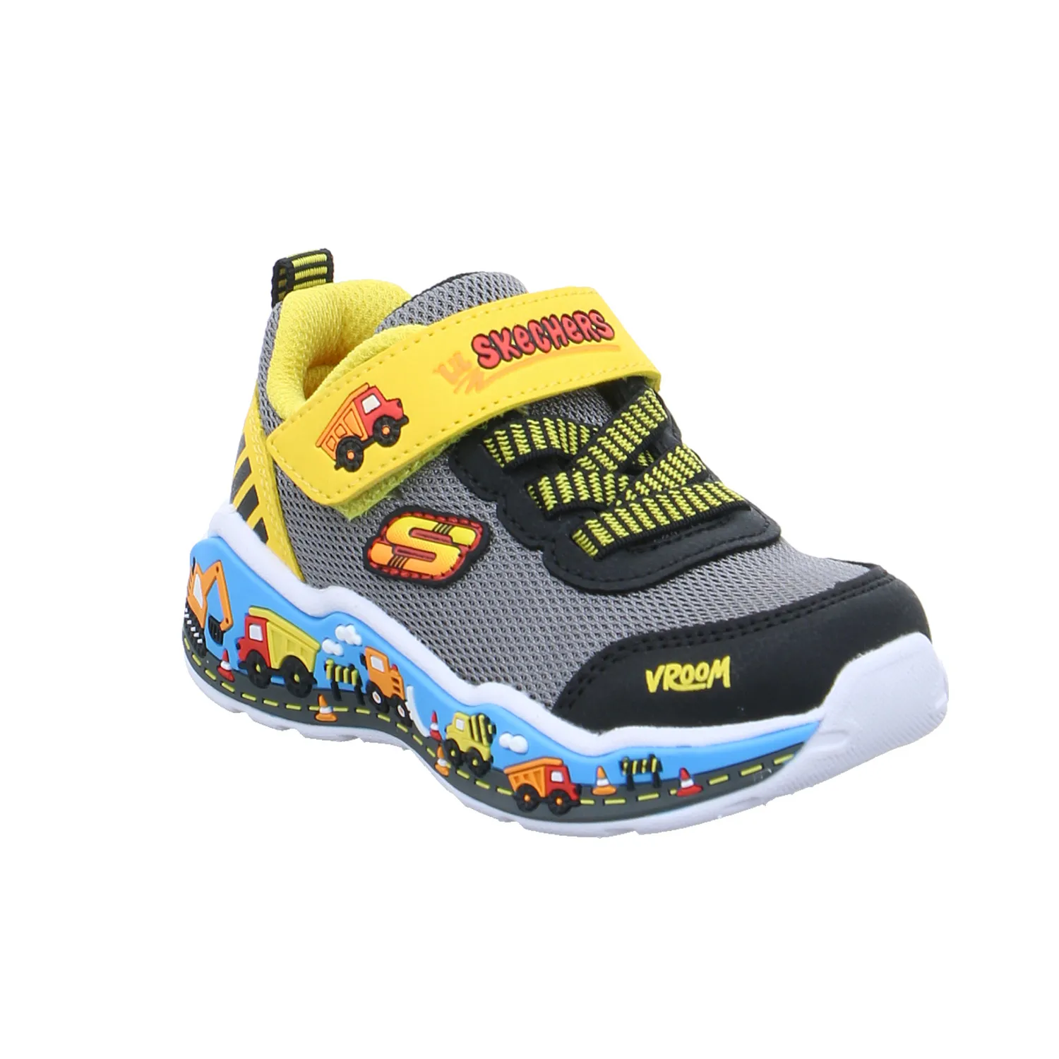 SKECHERS Baby-Sport-Bottine Gelb Textil  Sneaker