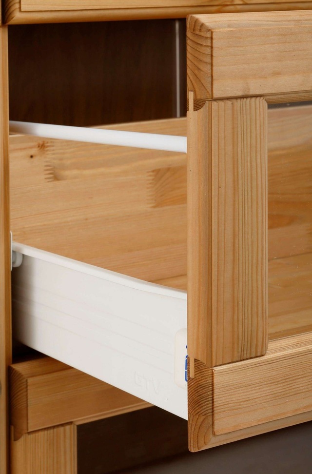 Home affaire Buffet »Rügen« zertifiziertes Massivholz, Höhe 168 cm, im Landhausstil