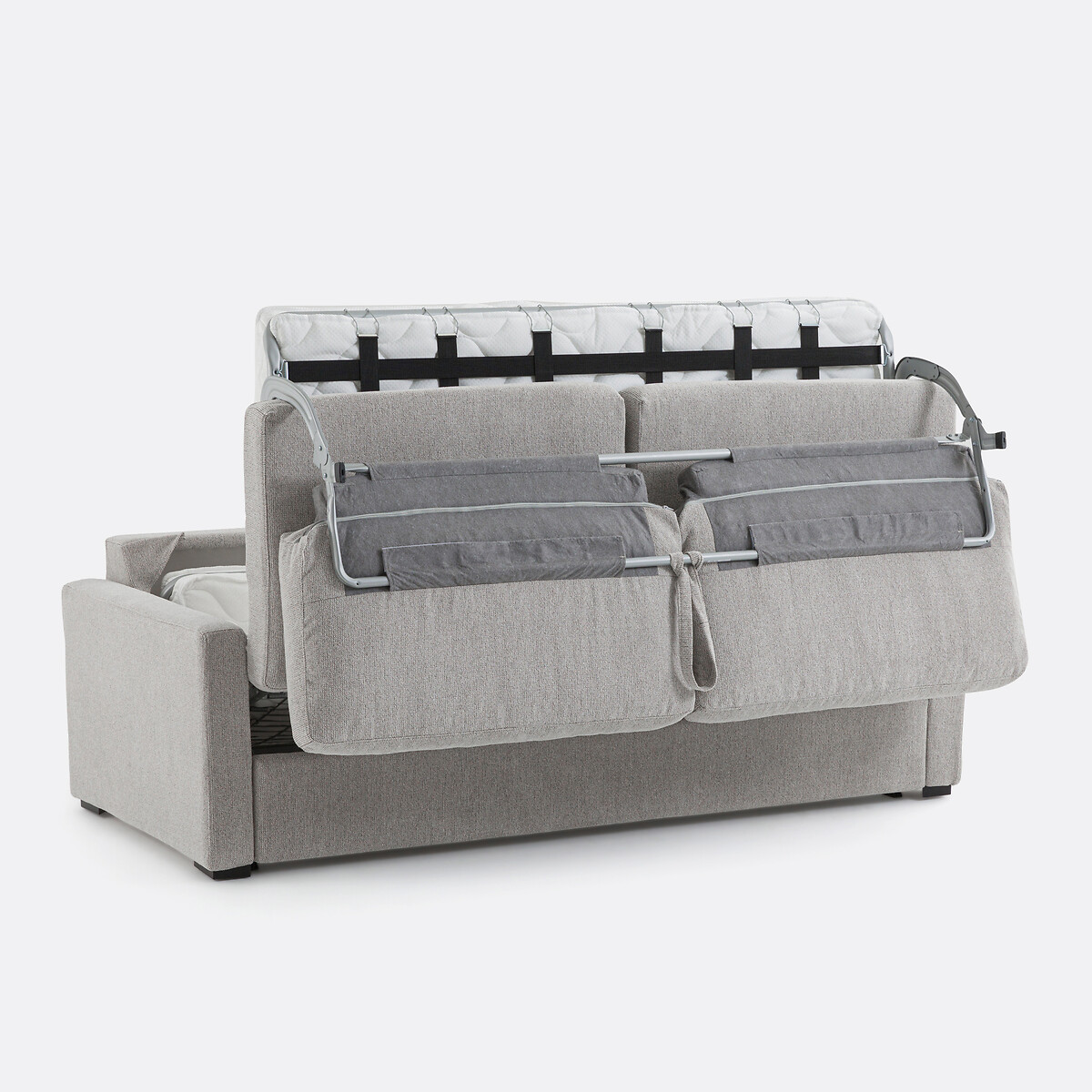 LA REDOUTE INTERIEURS<br>Sofá-cama estruturado com estampa salpicada, Bultex, Timor