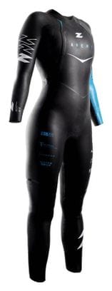 Combinaison Néoprène Femme Z3ROD Archi Noir / Bleu