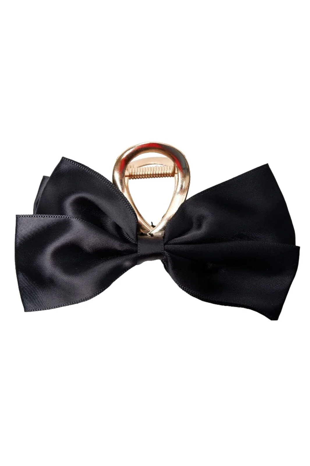 Black Colour Bcamanda Bow Hair Claw 5872