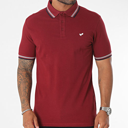 Polo Manches Courtes Rayoc Bordeaux