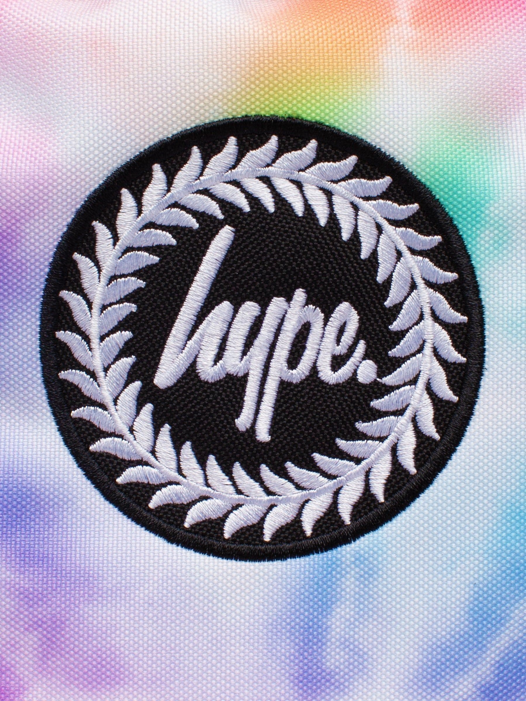 Hype. Girls Pink Rainbow Heart Tie Dye Iconic Backpack