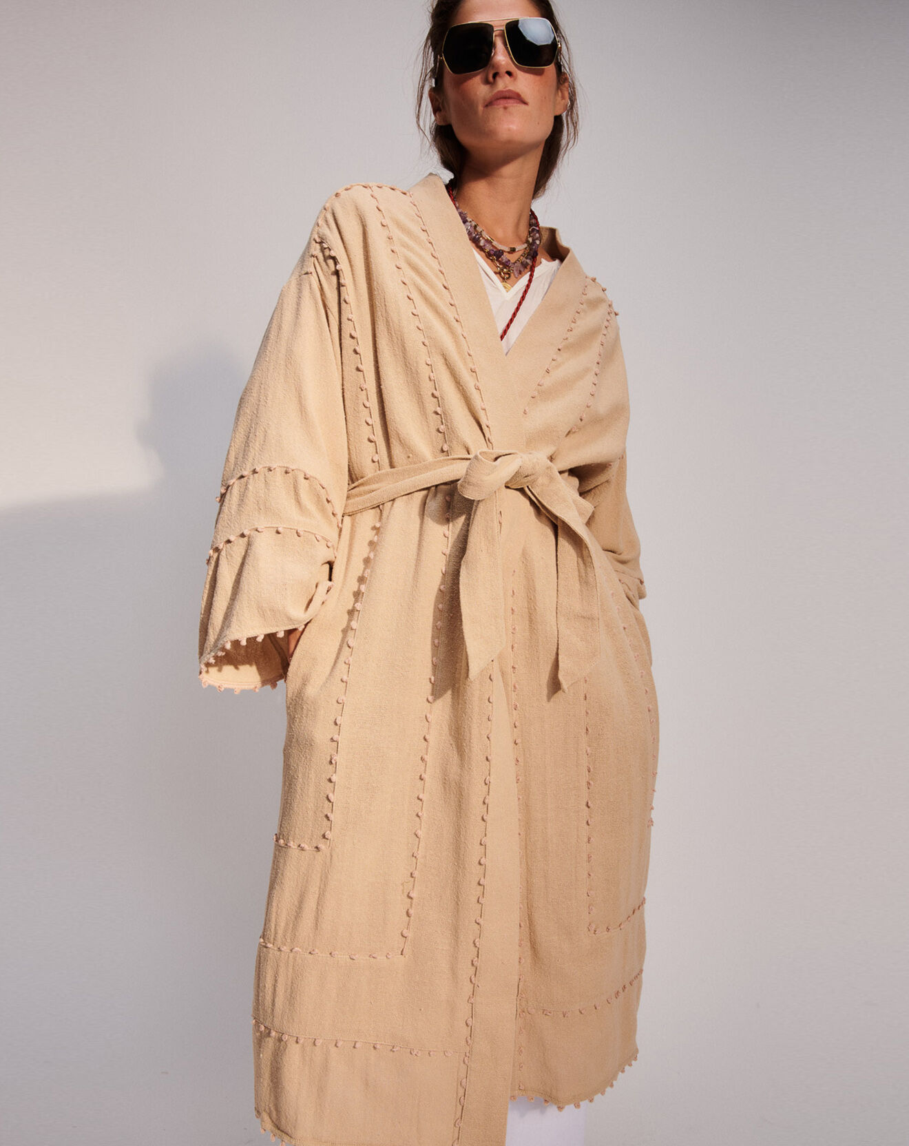 Stella Forest Veste Kimono Barbara beige