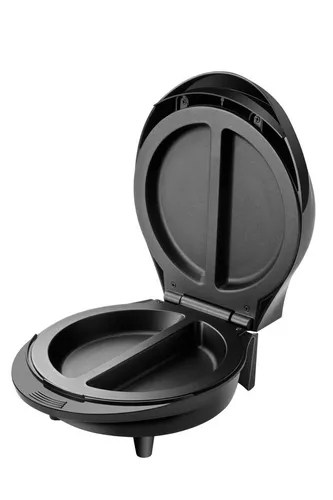 Omeleteira El&eacute;trica Preto E Inox 1000w Om-01 Mondial 110v
