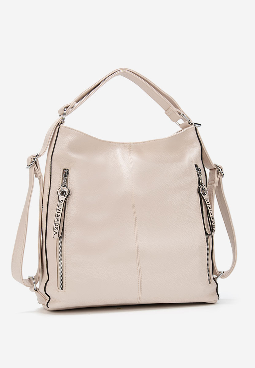 Sac à main beige Silvia Rosa 5691A