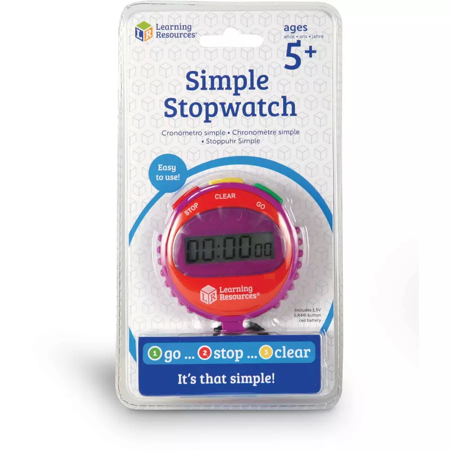 Learning Resources® Simple Stopwatch