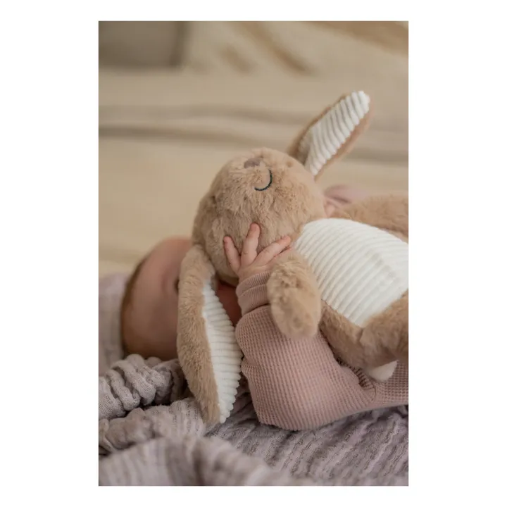 Flow Peluche veilleuse Lapin Milo | Marron