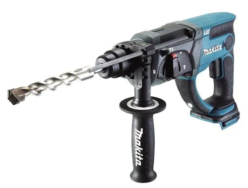 Makita DHR202Z - Roterende hammer - 3 tilstande - SDS-plus - 2 Joule - intet batteri - 18 V