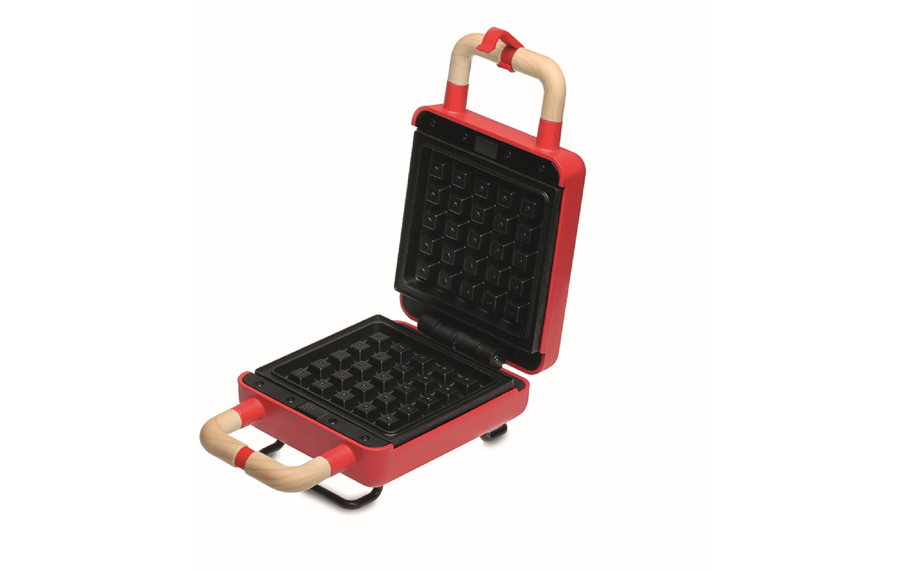 Waffeleisen RotWaffeleisen mit Sandwichmaker