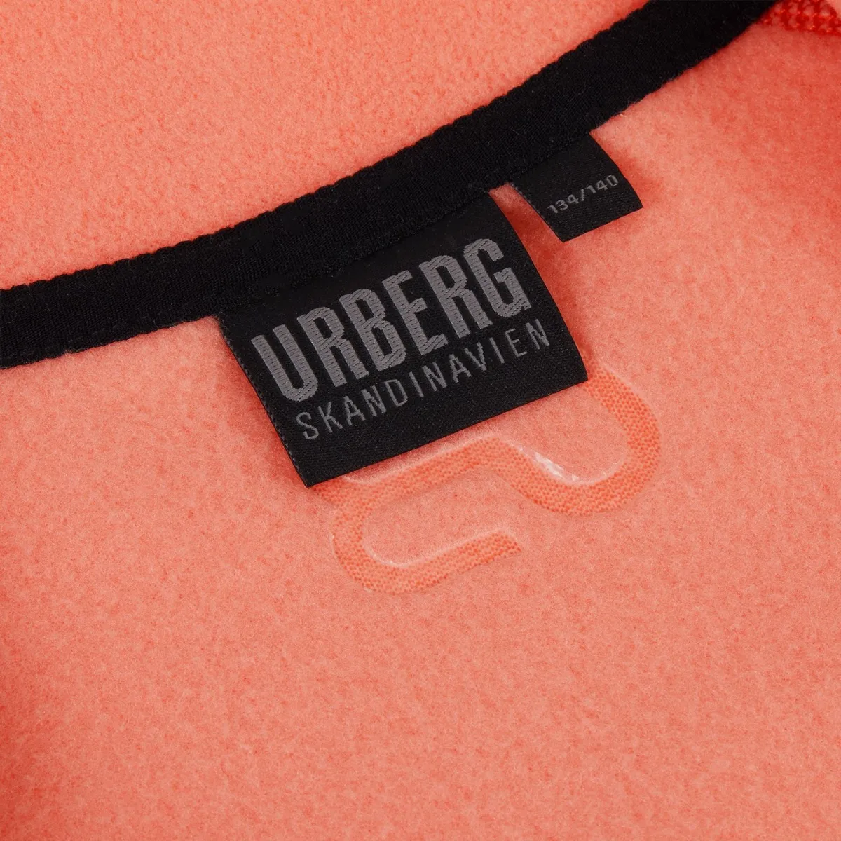 Urberg Thin Fleece Jkt Jr Fusion Coral