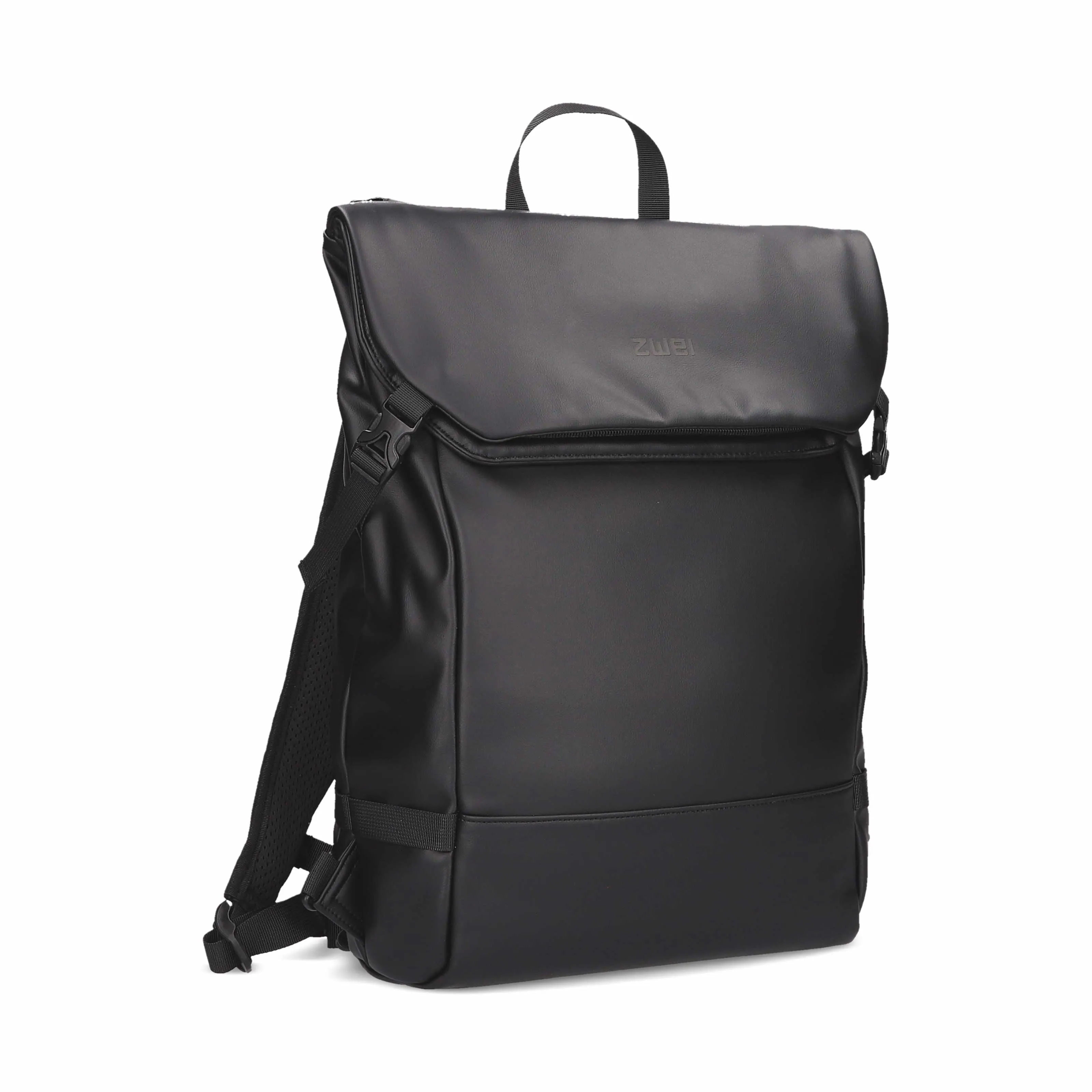 ZWEI Rucksack Schwarz Lederimitat