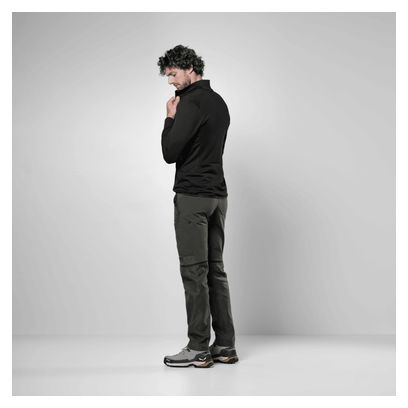 Polaire Homme Salewa Puez Waffle Hybrid Noir