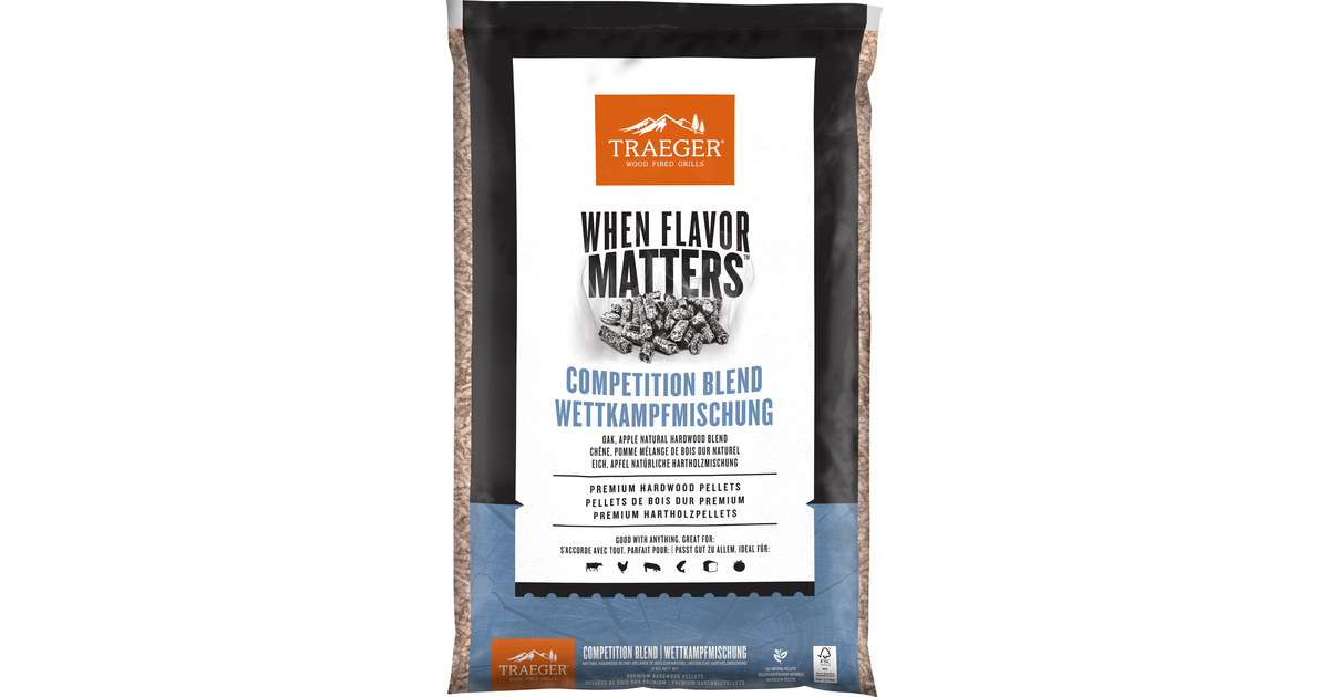 TraegerFSC - Competition Blend Pellets brandstof  (9 kg)