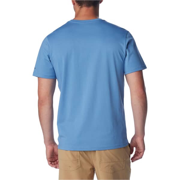 T-shirt COLUMBIA M RAPID RIDGE GRAPHIC TEE SKYLER/HOOD NIGHTSCAPE