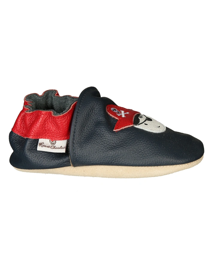 Krabbelschuhe CLASSICZ CAPTAIN HOOK in navy/rot
