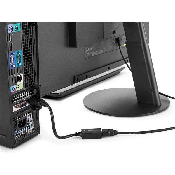 StarTech.com Adaptateur DisplayPort vers HDMI - Convertisseur Vidéo DP 1.2 vers HDMI 1080p - Câble DP vers HDMI pour Moniteur/Écran - Câble Passif DP à HDMI - Connecteur DP à Verrouillage