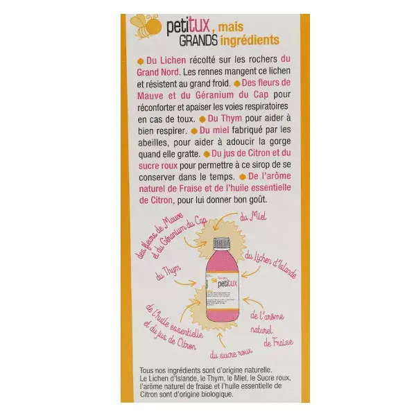 Lehning O.R.L Petitux Sirop 125ml