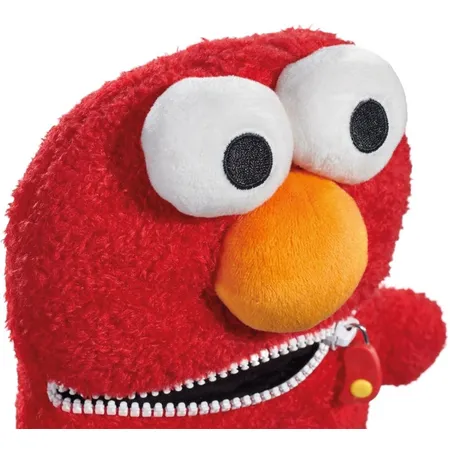 Schmidt Spiele Plüsch Sorgenfresser Sesamstrasse Elmo, 27 cm