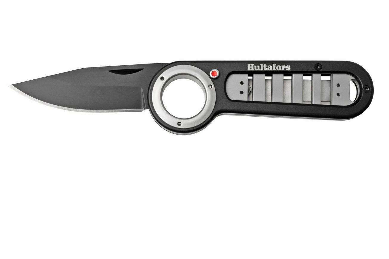 Hultafors OKF 380310 Black Stainless Steel, zakmes