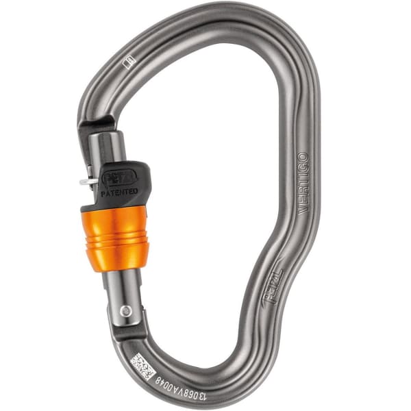 Mousqueton escalade PETZL VERTIGO WIRE-LOCK