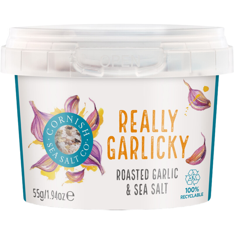 Cornish Sea Salt Co Really garlicky