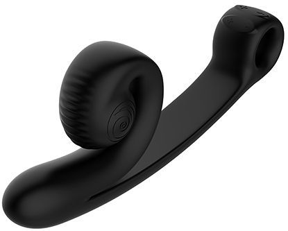 Snail Vibe Curve Duo Vibrator - Zwart