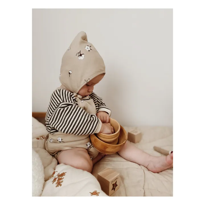 Organic Zoo Bloomer à Bretelles Cottonfield | Gris clair