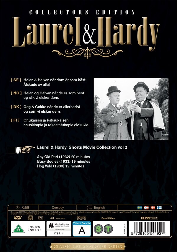 Gøg Og Gokke - Shorts Movie Collection - Vol. 2 - DVD