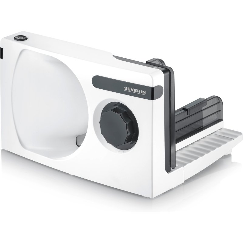 Trancheuse universelle compacte AS 3912, blanc/noir