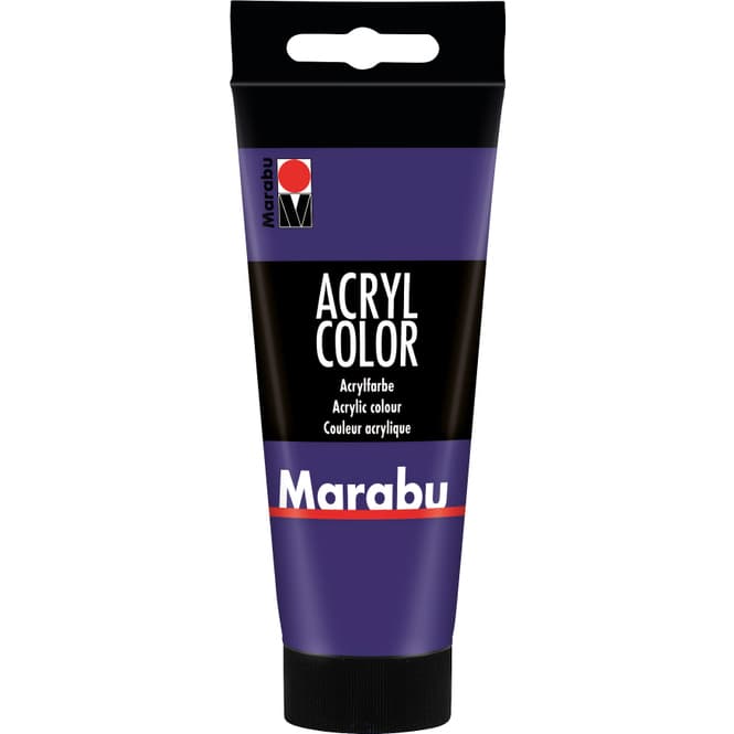 Marabu - Acryl Farbe - Violett - 1 Tube á 100 ml