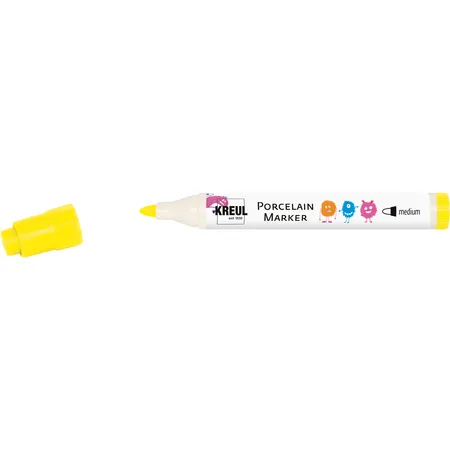 KREUL Porcelain Marker medium, Gelb