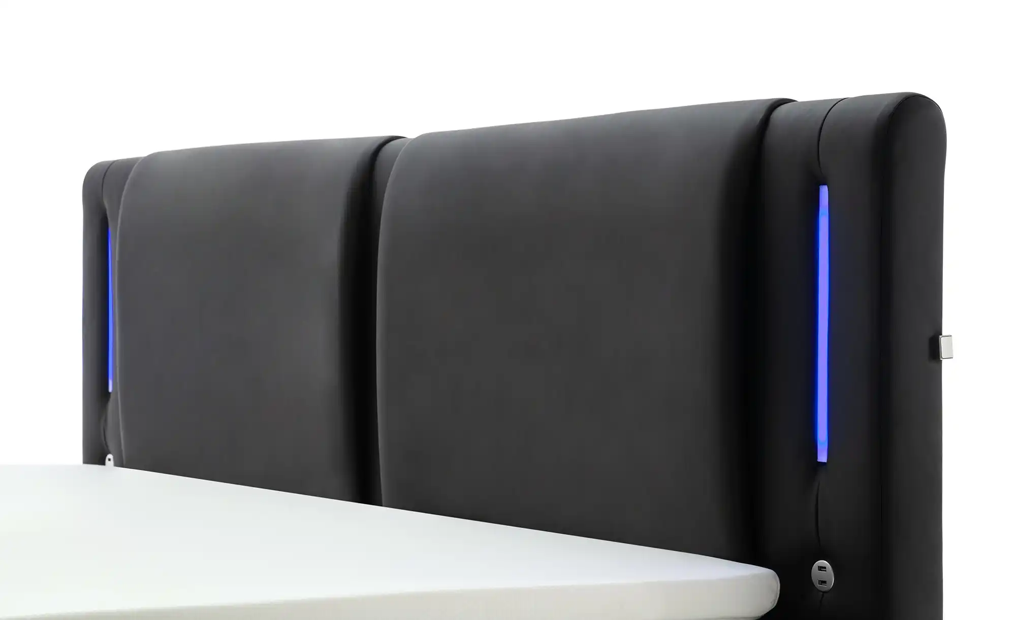Boxspringbett mit LED-Beleuchtung Brighton