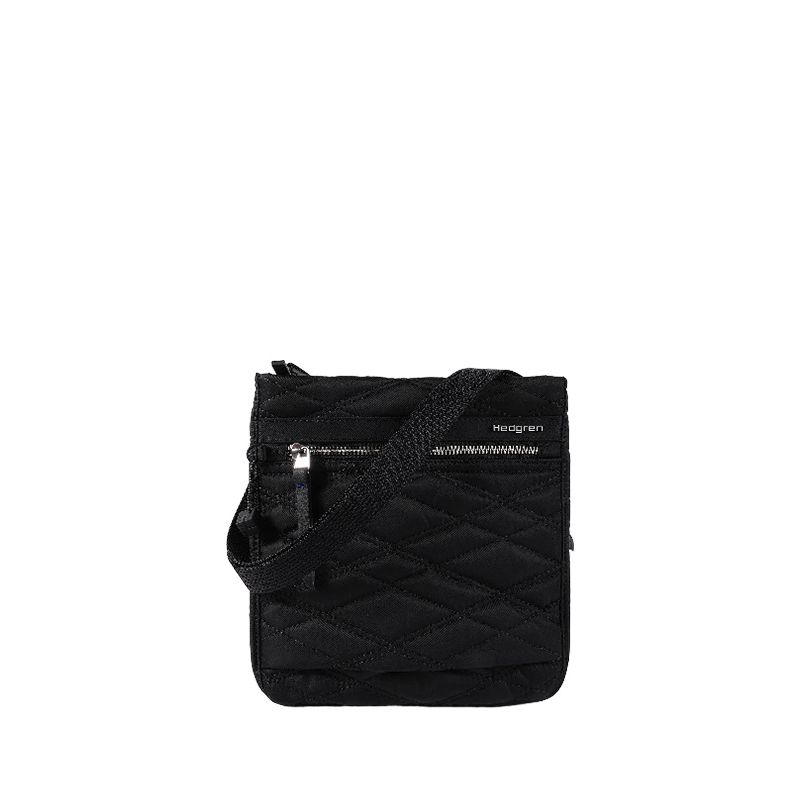 Sac bandoulière Leonce 21,5 cm New Quilt Black