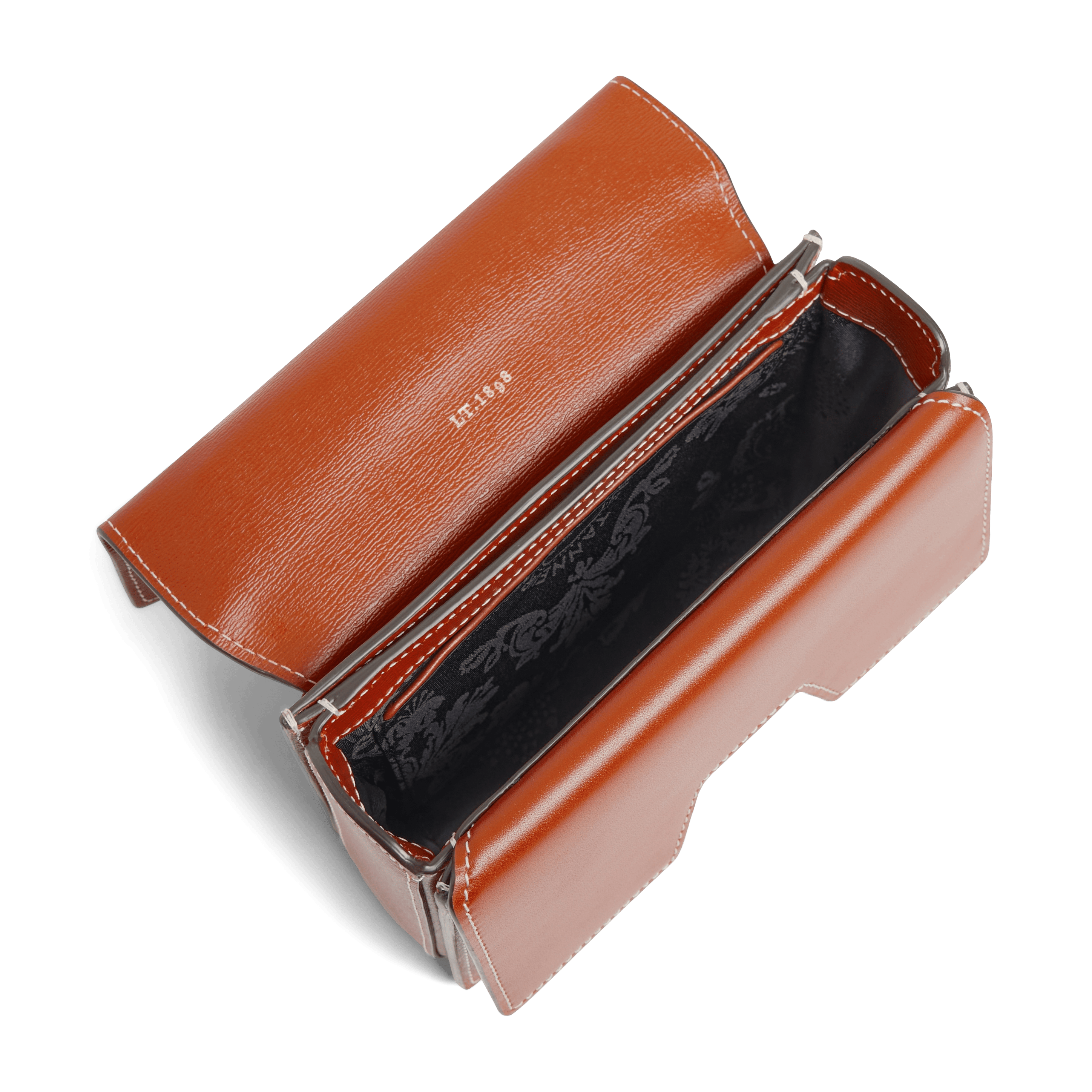 NAYA - Sac bandoulière en cuir de vachette | Marron