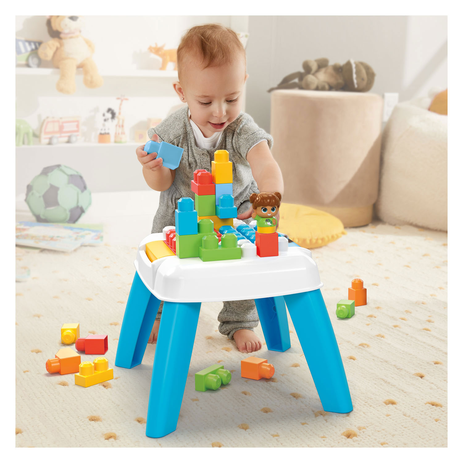 Mega Bloks - Build 'N Tumble Bouw Tafel