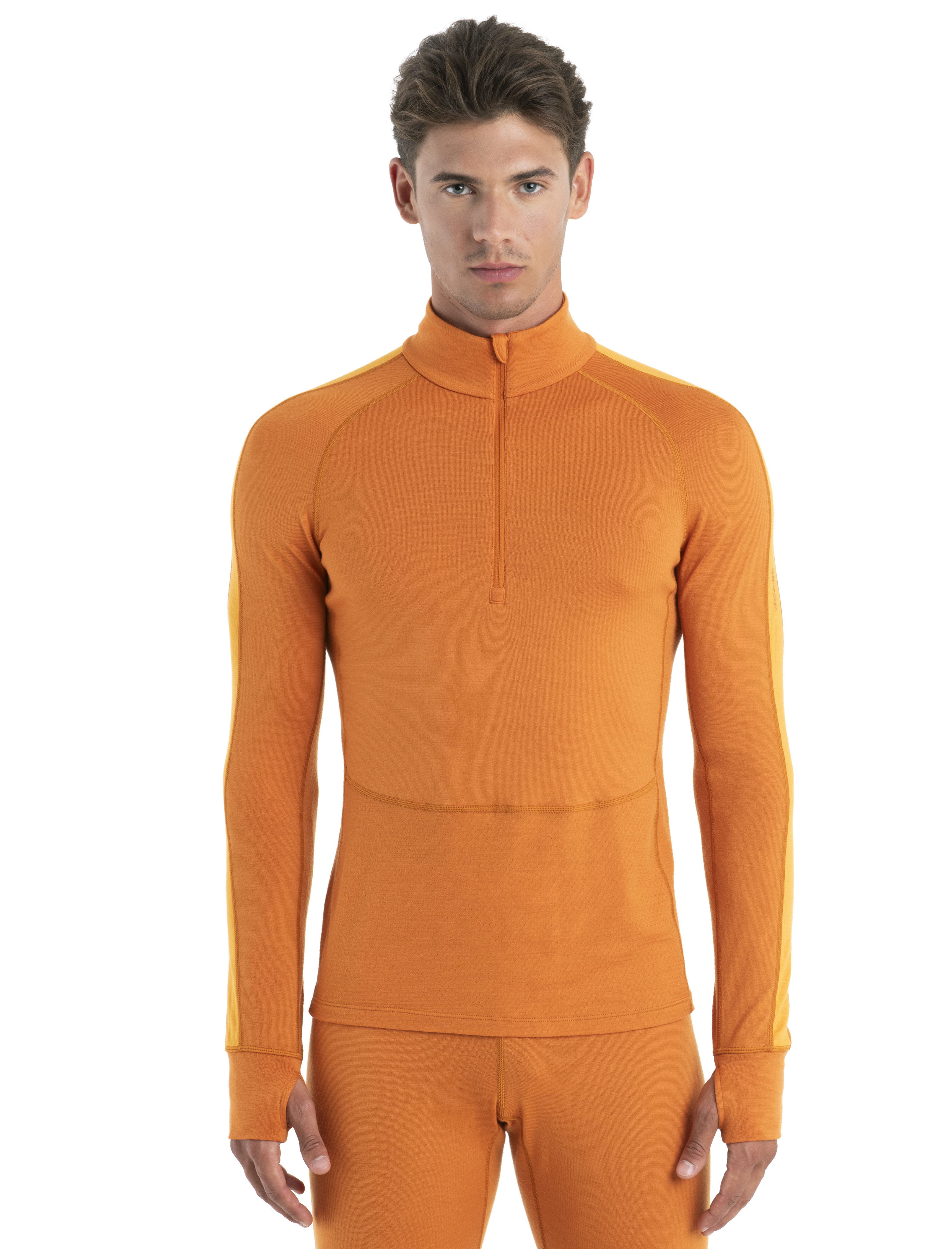260 ZoneKnit Merino LS Half Zip Thermal Top Herre Earth/Solar/Cb