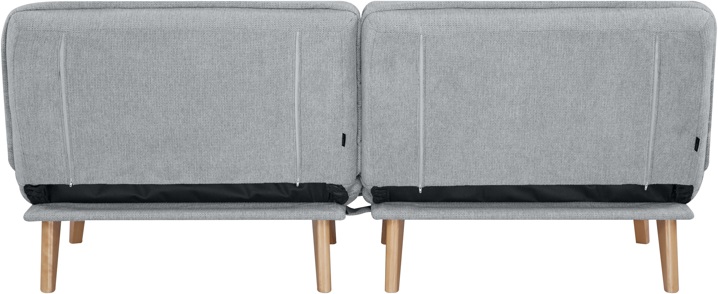 INOSIGN Sessel »DELANEY Schlafsofa, bestehend aus 2 Modulen, mit Schlaffunktion« Bettsofa, Schlafsessel, Klappsofa, erweiterbar, in Webstoff