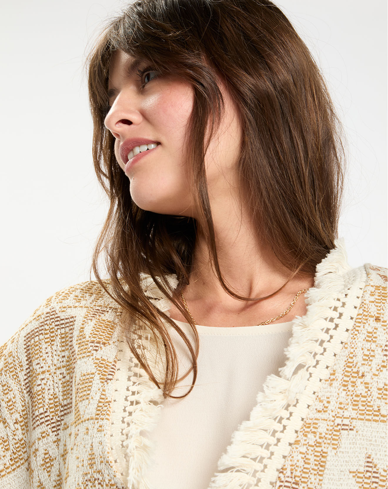 Lauren Vidal Veste Store beige