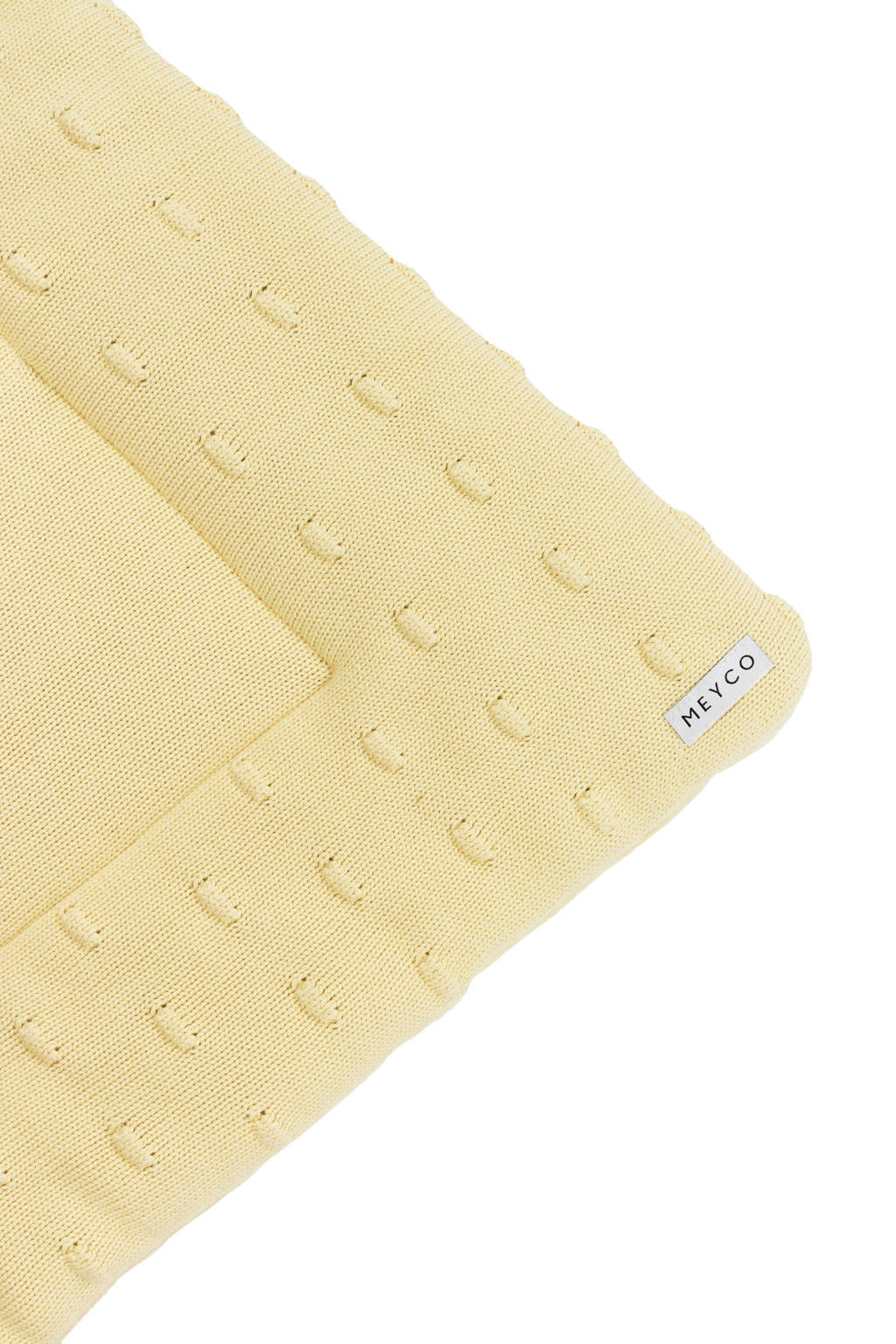 boxkleed Knots 77x97 cm soft yellow